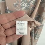 Lovers + Friends  Wrap Maxi Dress Womens 4 Beige Floral Plunge‎ Double V Neck Photo 9
