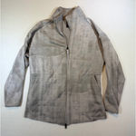 Adidas Z.N.E. Pulse Cover up Full Zip Jacket Gray Athletic women's large Photo 0