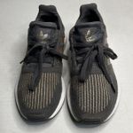 Adidas Swift PRB 698001 Women’s Running Shoes SZ 4.5 Grey Gold Metallic Lace Up Photo 0