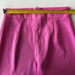 Meshki Saskia High Rise Wide Leg Satin Trouser Pants light pink S Photo 5