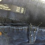 ZARA Navy Camo Print Skinny Pants Photo 4