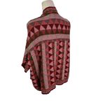 Peruvian Connection  Cotton Cardigan with Tassels Size XS/S Photo 3