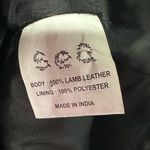 NWT Sea New York Ayden Lamb Leather Mini Skirt with wide belt in Size 0 Black Photo 9