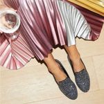 Birdies‎ The Starling in Gunmetal Glitter Size: 6.5 Photo 1