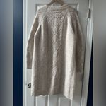 POL  Cozy Soft Long Open Front Duster Cardigan Cream nwot Photo 2
