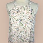 Just Me NEW! Boutique Pale Pink Floral Eyelet Balloon Hem Midi Dress, Small Photo 1