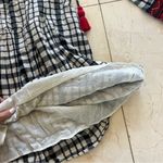 ZARA Trafaluc NWOT Black/White/Red Plaid Longsleeved Dress Sz XS Photo 3