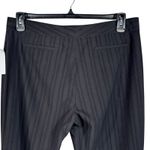 Tahari SZ 12 Flared Dress Pants Pinstripe Flat Front Zip-Fly Mid-Rise Stretch Photo 4