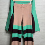 Free People sweater set co-ord matching set pants knit cozy boho Small Photo 0