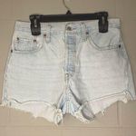 Levi’s 501 Light Wash Button Fly Jean Shorts Photo 0