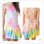 Unif  Rink Dress Velvet Tie Die Mini Dress Photo 2