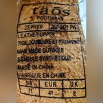 EUC TAOS Zephyr Black Gold Metallic Sandals Photo 5