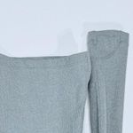 Athleta Uptempo Sage Green Long Henley Sleeve Jersey Ribbed Top Small Photo 6