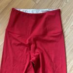 Emma Lou Red Leggings Photo 1