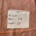 Gap skirt 10 Pink Y2K Wool Acrylic Woven Boucle Knit Ruffled Trim Lined zipper Photo 3