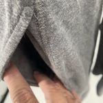 Midnight “in‎ the moment” cowl neck pullover sweater, pockets, gray size 1X Photo 2