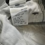 Levi's  Corduroy Pants Womens 25x27 Gray Ribcage Straight Ankle Slim High Rise Y2K Photo 7