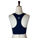 Tory Burch Tory‎ Burch Sports Bra Women XS Navy Blue Racerback Athletic Activewear Sports Photo 2