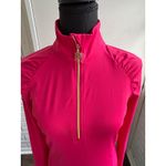 Lilly Pulitzer Luxletic NWT Justine 1/2 Zip UPF 50+ Small athleisure Coastal Photo 2