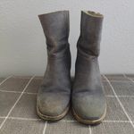 Vtg Humanoid Suede Leather Boots Retro 70s style Size 6 Photo 3