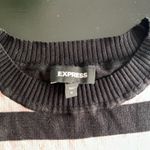 EXPRESS  black and lilac purple lightweight sweater  Photo 2