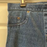 Spanx denim leggings size medium dark wash Photo 5