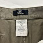 Lee LONG  Dark Taupe High Rise Straight Leg Chino Pant 10L Photo 3