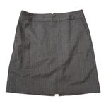 Banana Republic  Factory Taupe Brown  Suit‎  | Blazer & Skirt Size 8 Petite Photo 5