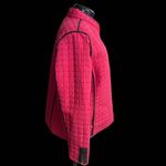 NAPA VALLEY Pink &‎ Black Zipper Quilted Style Jacket Size XL Photo 3