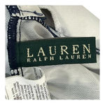 Ralph Lauren Lauren  Floral Navy Blue White Halter Tie One Piece Swimsuit Size 10 Photo 7