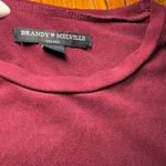 Brandy Melville  Maroon Short Sleeve T-Shirt Dress Casual Mini One Size Photo 2
