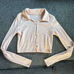 Aeropostale  Pink Button-Up Long Sleeve Photo 0