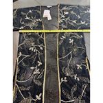 NWT: Beaded Kimono; fancy, boho, vintage, beads185 Black Photo 5