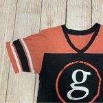 Brooks Garth  World Tour Fitted T-Shirt Women's Large Orange Black Short Sleeve Photo 1