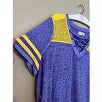Maurice's Maurice’s 24/7 Purple And Yellow T-Shirt Woman’s Size 1X Photo 1