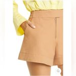 Jonathan Simkhai Size 8 Jett Remix Cargo Micro Shorts Nutmeg Tan Neutral Career Brown Photo 2