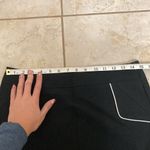 Star City Black Mini Skirt with Piping Detail Photo 6