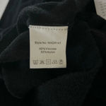 Exlura Women's Black Sweater Dress M Long Sleeve Bodycon High Neck Photo 8