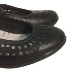 Easy Street Comfort Wave Chicago Faux Black Leather Slip On Mary Jane Clogs 6M Photo 2