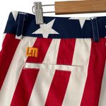 Loudmouth Bermuda Golf Shorts Stars and Stripes Red White Blue size 12 Photo 5