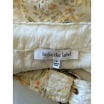 Sofie the Label Floral Flower Eyelet Tiered Belted Mini Skirt Womens Medium Photo 11