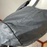 Free People Black Lace Full Zip Faux Leather Jacket 0 Y2K Photo 14