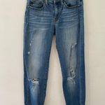 Judy Blue Womens cotton Distressed Mid Rise Slim relaxed Fit Denim Jeans 5/27 Photo 0