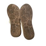 Roxy Women's Caillay Wedge Sandals Beige Size 7 Summer Casual Photo 3