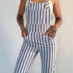 Etophe studios Étophe Studios Striped Linen Jumpsuit • Women’s S Photo 0