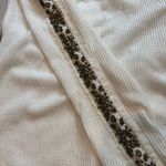 Dylan NWT,  Long Sleeve Thermal Tunic Tee with Beaded sleeve accent, Sz M Photo 11