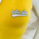 Activeland Vintage Yellow velvet Dress Size L Photo 2