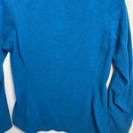 The North Face Polartec Classic Fleece 1/4 Zip Pullover Teal Sweater Womens Medium Photo 2