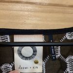 Akemi & Kin Anthropologie Size 2 Oversized Brooke Eyelet Dress Black Photo 8