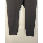 Nike  Dri Fit Womens Black Cropped Leggings Athletic Workout Yoga Sz M Photo 5